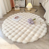 Cloud Comfort Tapis Rond Bulle | Tapis Rond Doux et Moelleux