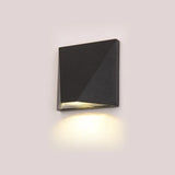 Modern Black LED Wall Light | 5W Waterproof Aluminum Outdoor Lamp