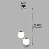 Luna Pendant Light | Nordic Modern Glass Globe Design