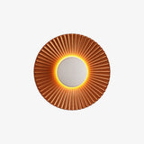 Hasna SunRay Wall Lamp | Modern Metallic Sun Design
