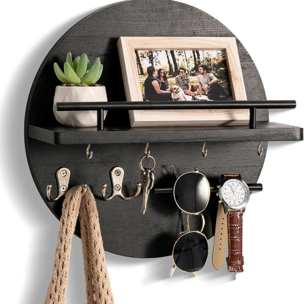 Schlüsselbrett aus Holz | Stilvoller & umweltfreundlicher Wand-Organizer